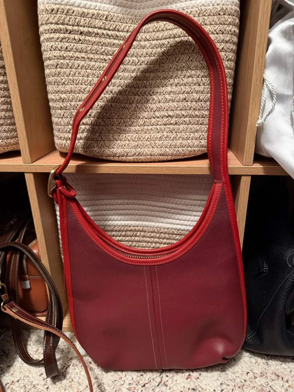 Coach Ergo Shoulder Bag in Colorblock - Picture 2 of 3
